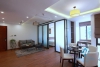 Bright and Morden 3 bedrooms apartment for rent close to Quang An street, Tay Ho district.